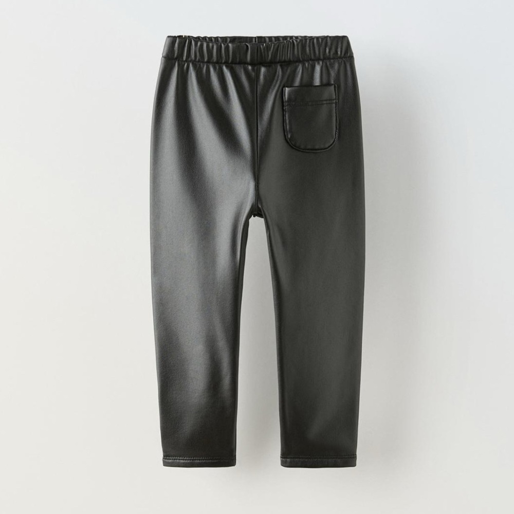 ZARA FAUX LEATHER LEGGINGS